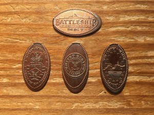 USS New Jersey Pennies