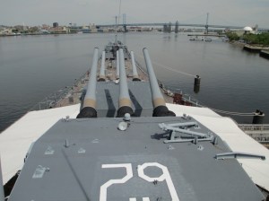 uss nj view from bridge