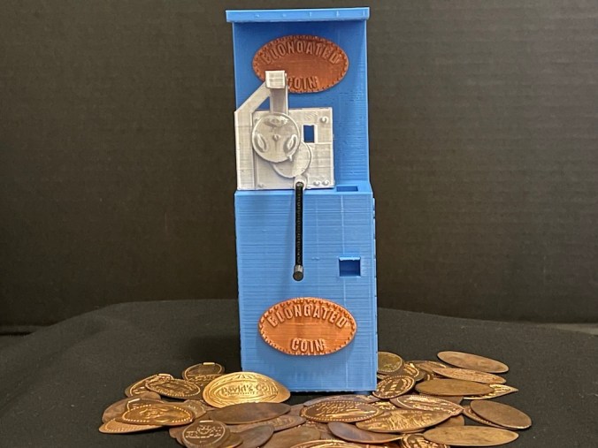 Pressed Penny Machine Model | David's Coin Travels