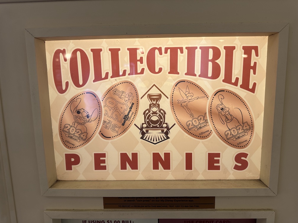 2024 NEW Pressed Pennies | Walt Disney World | David's Coin Travels