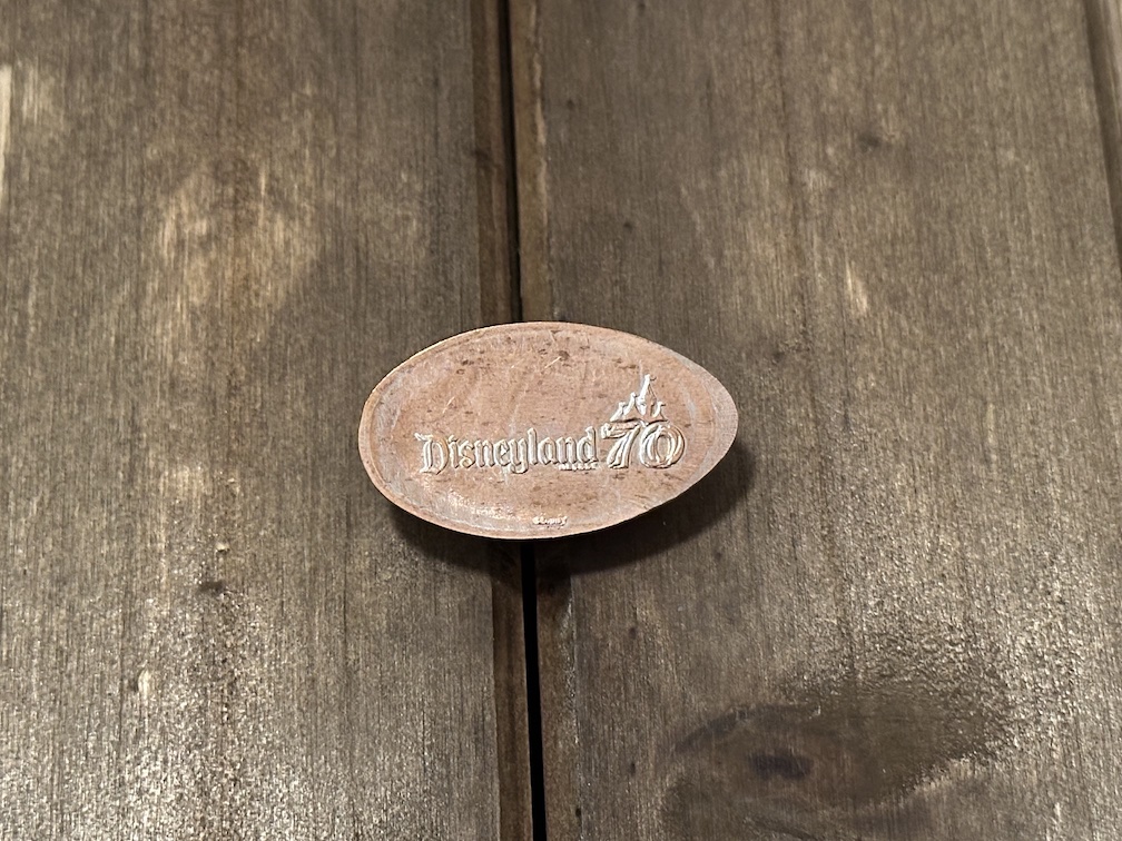 Disneyland 70th Anniversary Pressed Pennies | David's Coin Travels